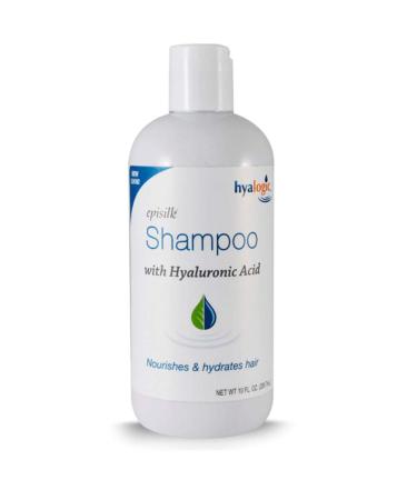 Hyalogic Moisturizing Shampoo 10 fl oz - Hyaluronic Acid (HA) Daily Cleansing Hydrating Detangling Purifying Shampoo for All Hair Types