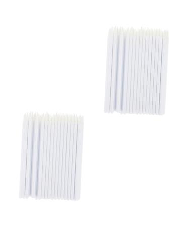 PLAFOPE 200 Pcs Disposable Eyeliner Brush Cosmetic Brush Makeup Lip Lip Gloss Cosmetic Eye White