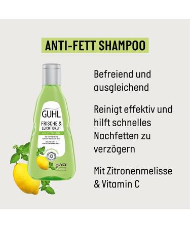 Guhl Freshness & Lightness Anti-Fat Shampoo 250ml - Ideal for Oily & Normal Hair - International Shipping Available - Buy Online on SooperMarket.com