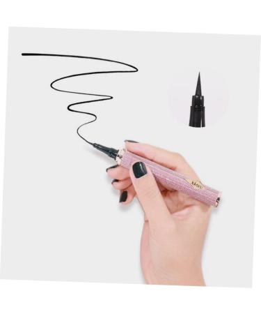 MUSISALY Eyeliner Eyelash Glue Pen Eye Liner Liquid Liner Black Eye Liner Pencils Eye Makeup Pink Skinned - Buy Online on SooperMarket.com