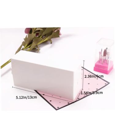 Nail Drill Bits Holder 30 Holes Drill Bits Cleanser Dustproof Drill Bits Organizer Container 30 Holes Manicure Tools for Nail Drill Bit - Buy Online on SooperMarket.com