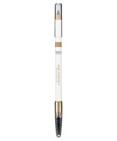 L'Or al Paris Age Perfect eyebrow pencil in No. 01 gold blonde defines eyebrows and gives them a natural abundance 1.2 g 01 gold blonde 1 piece (1 Pack)