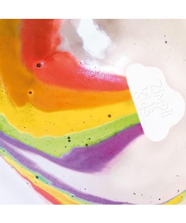 Zimpli Kids Large Cloud Rainbow Bath Bomb Magical Multi-Colour Effect, Perfect Birthday Gift for Boys & Girls, Vegan & Cruelty-Free - Buy Online on SooperMarket.com