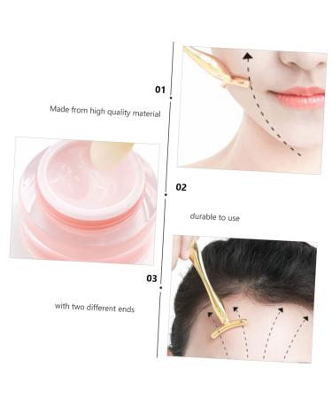 Buy 2 Sets Eye Massage Roller T-Bar & Portable Makeup Spoon | Skin Care Massage Tool for Eyes | Best Eye Cream Applicator Online - Buy Online on SooperMarket.com