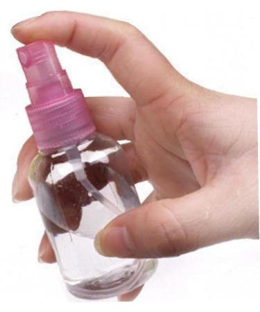 Pinicecore 30ml Refillable Plastic Spray Bottle - Clear Liquid Container for Makeup Cosmetics & Hair - Perfect for Travel & Home Use - Buy Online on SooperMarket.com