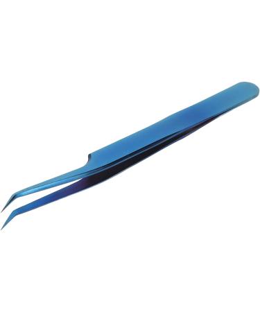 Eyelash Tweezers - Ergonomic Stainless Steel Slanted Tweezers for Nail Technicians | Ideal for Home Use - Buy Online on SooperMarket.com