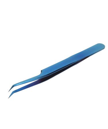Premium Stainless Steel Slanted Beauty Tweezers for Eyelash Artists | Flexible & Ideal for Nail Salons - Shop Internationally - Buy Online on SooperMarket.com