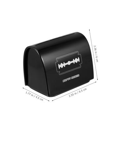 PopetPop 2-Station Razor Blade Storage Box - Safe Disposal Container for Salons & Men Durable & Portable Hot Box - Buy Online on SooperMarket.com