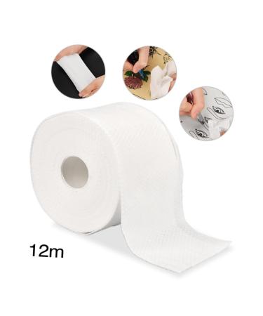 Buy GLEAVI Disposable Cleaning Wipes - 2 Rolls Makeup & Nail Polish Wipes | Double Layer White | International Shipping Available - Buy Online on SooperMarket.com