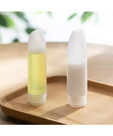 18 Pack 30ml TSA Approved Squeeze Bottles for Liquids - Travel Size Makeup Toiletry Containers with Flip Caps - Leak-Proof Refillable Cosmetic Bottles - Buy Online on SooperMarket.com