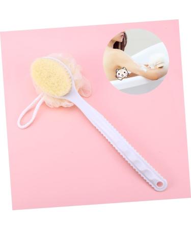 2pcs Healeved Back Scrubber Brushes with Handle - Soft Body Loofah for Shower Massage - Buy Online on SooperMarket.com