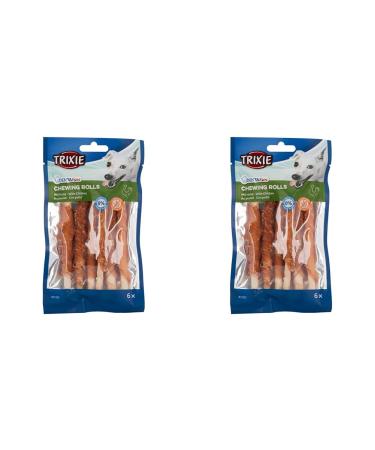 Denta Fun Chicken Chewing Rolls 12 cm 6 pcs/70 g (pack of 2)