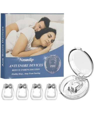 Silicone Magnetic Anti Snoring Nose Clip - Quieter Sleep Solution - Buy Online on SooperMarket.com