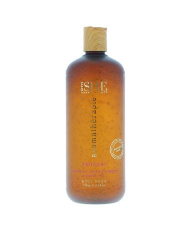 Om She Om She Aromatherapie Sensual Body Wash 500ml Sandalwood Vanilla & Bergamot