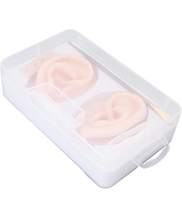 PrTECY Facial Reflex Zone Tool Set - Stainless Steel Acupuncture Pen & Ear Model for Pain Relief | Ideal for Piercing Practice & Body Accessories - Buy Online on SooperMarket.com
