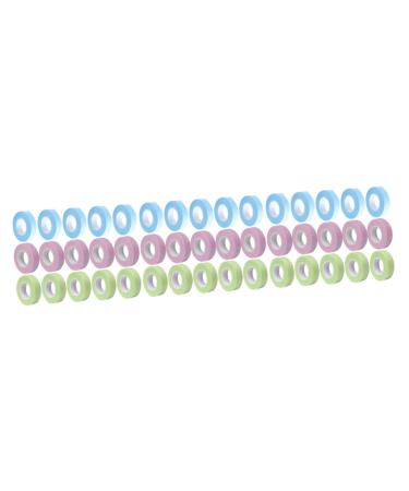 Balacoo 45 Rolls Lash Tape Eyelash Under Eye Patch Lash Adhesive Tape Lash Mapping Stickers Fabric Tape for Eyelash Fabric Eyelash Tape with Hole Extension Belt Non-Woven Fabric