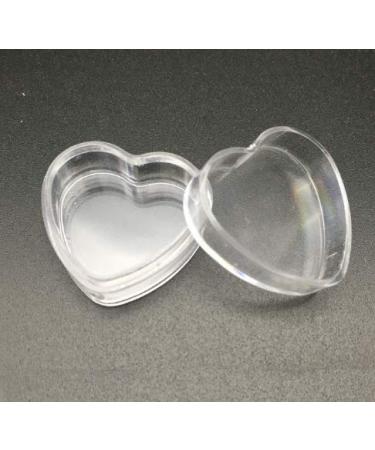 WOIWO 20PCS Heart-Shaped Face Cream Boxes | 4g Cosmetic Packaging & Sample Bottles - Ideal for eCommerce Shipping Internationally - Buy Online on SooperMarket.com