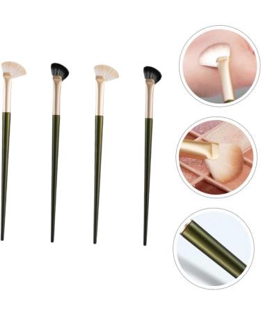 FOYTOKI 4pcs Nose Shadow Brush Nose Makeup Brush Contour Blending Brush Nose Contour Brush Artificial Fiber - Buy Online on SooperMarket.com