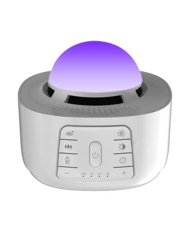 White Noise Machine Sleep Sound Machine with Various Soothing Sounds 8 Levels of Brightness can be Adjusted Help Sleep Improve Learning Efficiency
