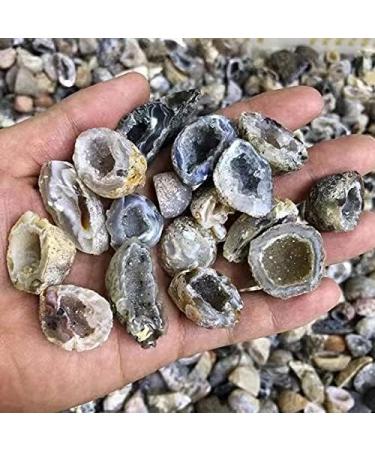 Natural Small Rough Stone raw Crystal Agate geode 10pc - Buy Online on SooperMarket.com