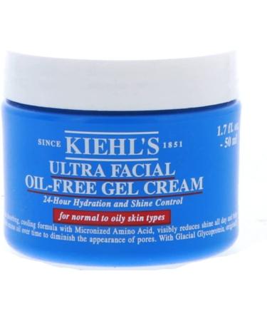Kiehl's Ultra Facial Oil-Free Gel Cream  1.7 Ounce Unscented 1.70 Fl Oz (Pack of 1)