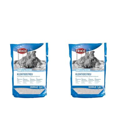 Trixie Simple-n-Clean silicate small animal litter 1 litre 400 g (pack of 2)