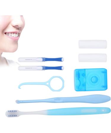 Orthodontic Care Set - Braces Cleaning Brush Interdental Brush Wax Tools & Dental Floss Retractor for Optimal Oral Hygiene - Buy Online on SooperMarket.com