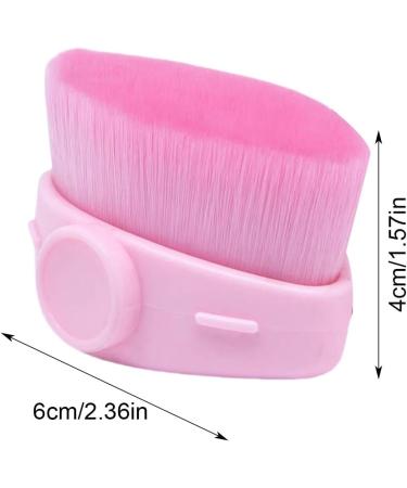 Sunscreen Brush | Foundation Brush for Sunscreen Precise Control - Quick-Drying Fiber Bristles Cosmetic Brushes for Liquid Foundation Contour Pink - Buy Online on SooperMarket.com