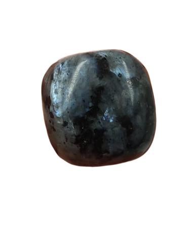 Crystal Rough Natural Crystal Rough 1pc Natural Bloodstone Square Tumbled Stones Polished Crystal Gemstones s Home Decoration (Color : Larvikite Size : 1pc 15-20mm)