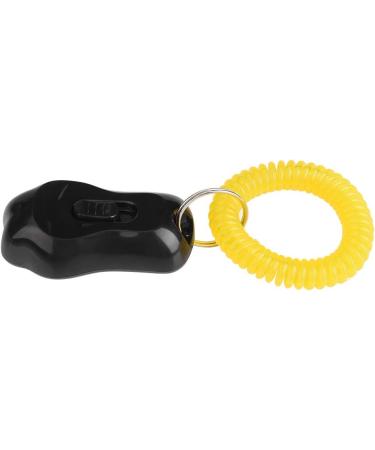 Zerodis Dog Training Clicker - Adjustable 3-Stage Sound Universal Pet Behavior Trainer for Cats & Dogs (Black) - International Shipping Available - Buy Online on SooperMarket.com