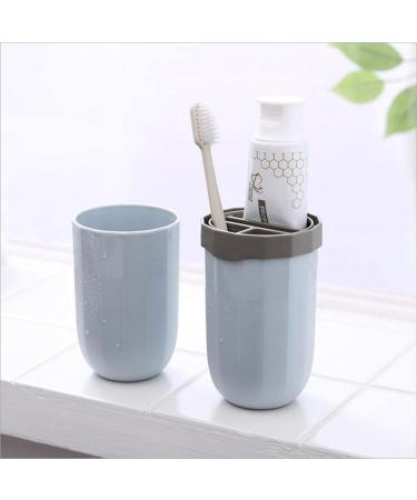 F Fityle 5x Travel Toothbrush Cup - Portable Toothbrush & Toothpaste Storage Box for International Shipping - Buy Online on SooperMarket.com