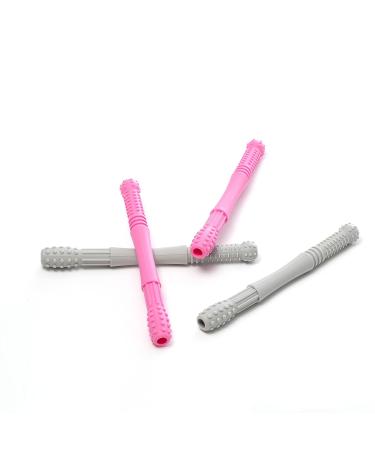 Soothing Silicone Baby Teething Tubes for Babies 0-12 Months - Safe, Non-Toxic and BPA-Free Teething Toys for Girls - Dishwasher Safe - Buy Online on SooperMarket.com