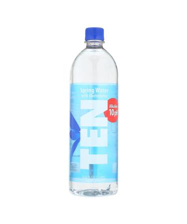 alkalife Ten Spring Water - 33.8 oz (Pack of 12)