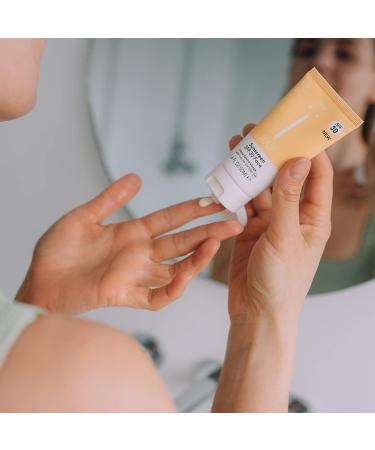 Na f Mineral Sunscreen for All Skin Types - SPF 30 Vegan 50ml - No Mineral Oils Microplastics or Silicones - Family-Friendly Protection - Buy Online on SooperMarket.com