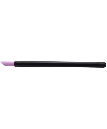 Dacvgog Black Scrubs Stone Cuticle Stick Pen Cuticle Art Spoon Cut Manicure