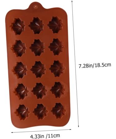 Alipis 6 Pcs Chocolate Mold Fudge Molds Resin Molds Muffin Trays Jelly Sweets Roses Chocolates Cake Stencil Silicone Cookie Mold Kitchen Chocolate Pudding Mold Thins Ice Cubes Candy - Buy Online on SooperMarket.com