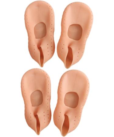 minkissy 6 Pairs Heel Socks for Cracked Heels Heel Protectors for High Heel Shoes Moisturizing Sleeves Foot Softening Socks Silicone Heel Cover Moisturizing Socks Anti Slip Socks Increased - Buy Online on SooperMarket.com
