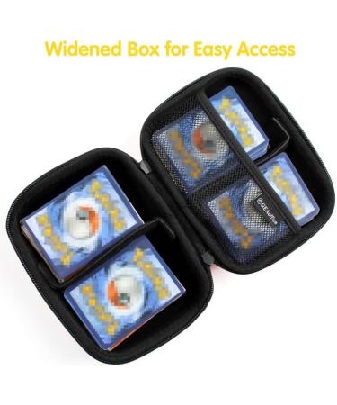 GEAoffice 450+ Trading Card Carrying Case - Hard EVA Organizer Storage Box for Game Cards - Holds MTG TCG Gifts for Boys and Girls - Buy Online on SooperMarket.com