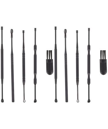 Household Cleaning Tools Ear Cleaning Tool 2 Sets Ear Ear Wax Remover Kit Ear Wax Picker Earwax Spoon Pick Earwax Removal Cleaning Set Cleaning Set