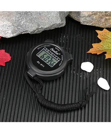 LCD Digital Stopwatch Timer with Alarm, Compass & Chronograph - Orange | Fitness Coach Refrees - Buy Online on SooperMarket.com
