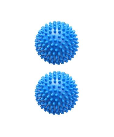 The Knockout Club KOC Reusable Dryer Balls Tumble Laundry Wash Balls Cubes for Non Melt New Softer Hypoallergenic Reduces Wrinkles Static Fabric Softener Household Accessories Blue