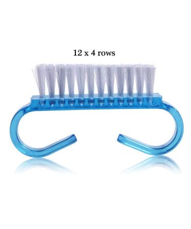 RETON 24 Pcs Handle Grip Nail Brush - Fingernail Scrub Cleaning Brushes for Toes and Nails - Pedicure Manicure Brush for Women Men Girls - Multicolor - Buy Online on SooperMarket.com