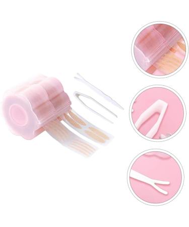 FOMIYES 2 Sets Double Eyelid Sticker Lace Eyelid Stickers Eye Beauty Tape Double Sided Sticky Tape Invisible Eyelid Strips Clear Tape Double Eyelid Fiber Pink Makeup Tools Beautiful Eyes - Buy Online on SooperMarket.com