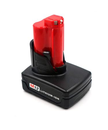 4000mAh MIL 12V li-ion Battery 12V for Miwaukee 12V Battery 48-11-2401 48-11-2402 C12B C12BX M12 2432-20 2432-22 2446-20 2446-21XC 2450-20 2450-22 2451 2451-20 2451-22 18650Rechargeable Battery MIL-12VD 4000mAh