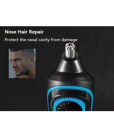 Buy 6-in-1 Rechargeable Waterproof Electric Razor for Men | Precision Trimmer & Hair Clippers | Wet & Dry Shaver Easy Clean - International Shipping Available - Buy Online on SooperMarket.com