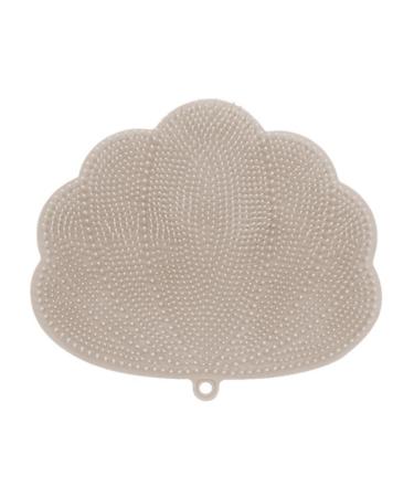 Closer Wall-Mounted Hands-Free Back and Foot Scrubber with Suction Cups - Deep Clean and Exfoliate in The Shower Khaki Durable 30 X 25.5cm