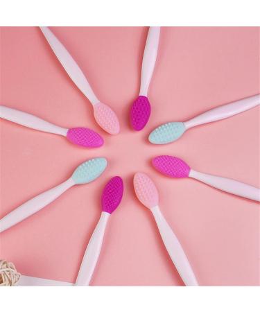 Silicone Double Sides Nose Exfoliator Blackhead Removal Head Face Cleaning Brush Durable and Practical - Buy Online on SooperMarket.com