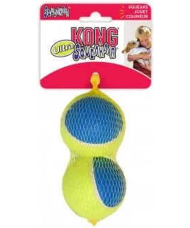 KONG - Squeakair Ultra Balls - Dog Toy Premium Squeak Tennis Balls Gentle on Teeth - For Medium Dogs (3 Pack) Ultra Balls (3 pk) Standard Packaging - Buy Online on SooperMarket.com
