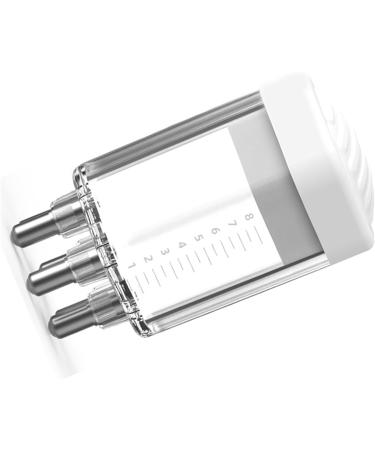 Scalp Applicator Comb for Hair Treatment | Transparent White Hair Growth Brush | Compatible with All Brands - Buy Online on SooperMarket.com