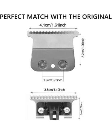 Premium Fx Replacement Silver Blade Set for BaByliss PRO Trimmer FX787 FX726 FX707 - Buy Online on SooperMarket.com